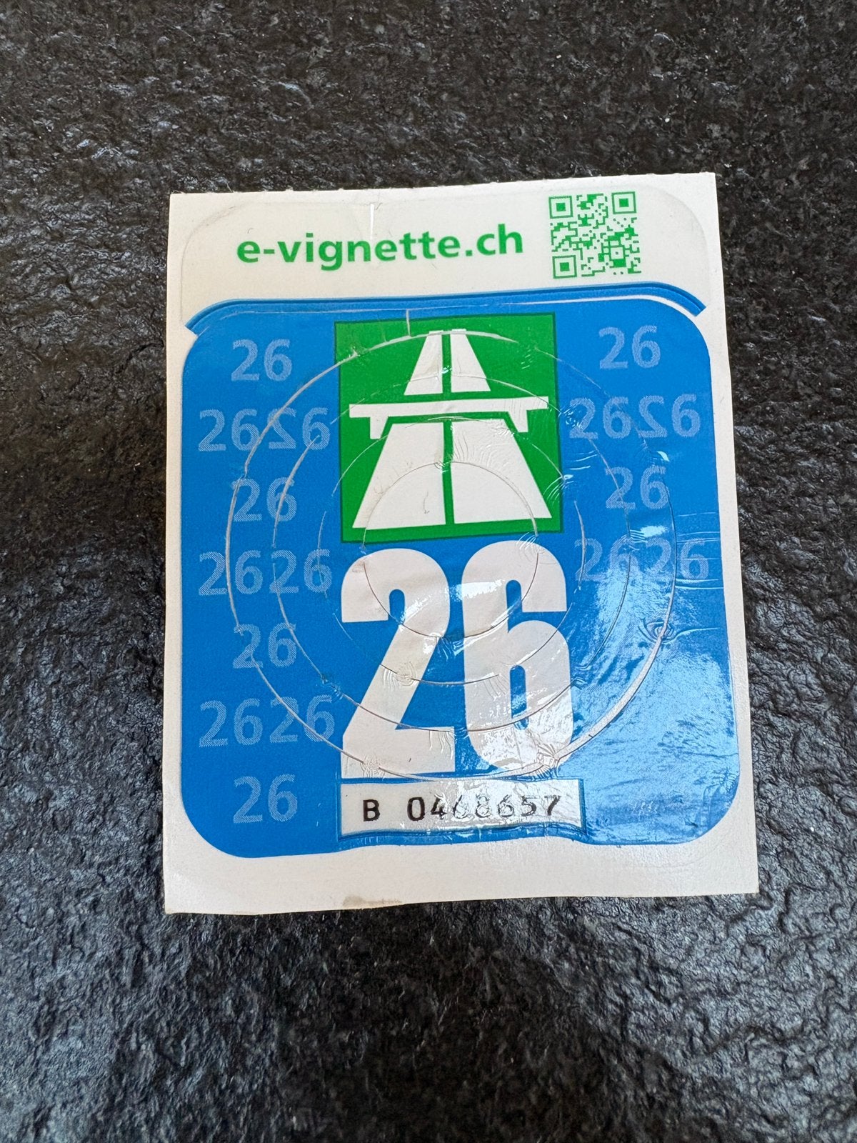 Wegenvignet Zwitserland