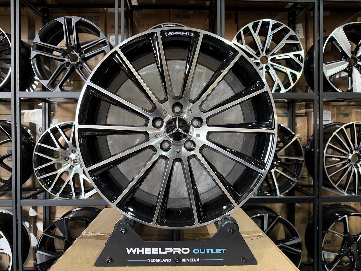 19'' Mercedes AMG STYLE velgen A B C E CLA V GLA Klasse VITO, Auto-onderdelen, Gebruikt, Velg(en), -, -