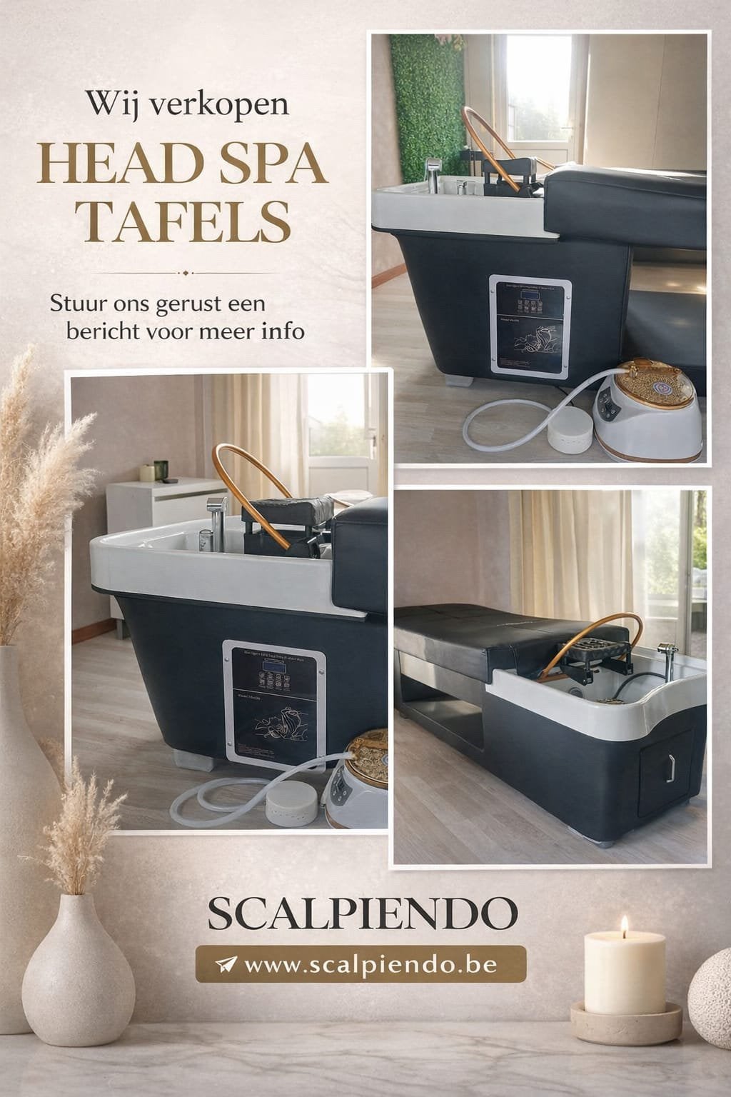Professionele Head Spa Tafels, Ophalen, Nieuw