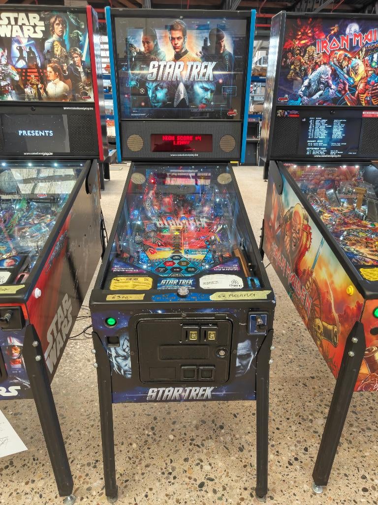 flipperkast / flipper / pinball Star Trek, Verzamelen, Ophalen, Gebruikt, Flipperkast, Stern