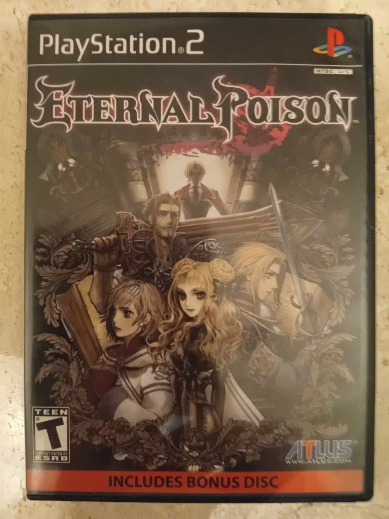 Eternal Poison voor Ps2 , Atlus, Games en Spelcomputers, Games | Sony PlayStation 2, Ophalen, 1 speler, Zo goed als nieuw, Role Playing Game (Rpg)