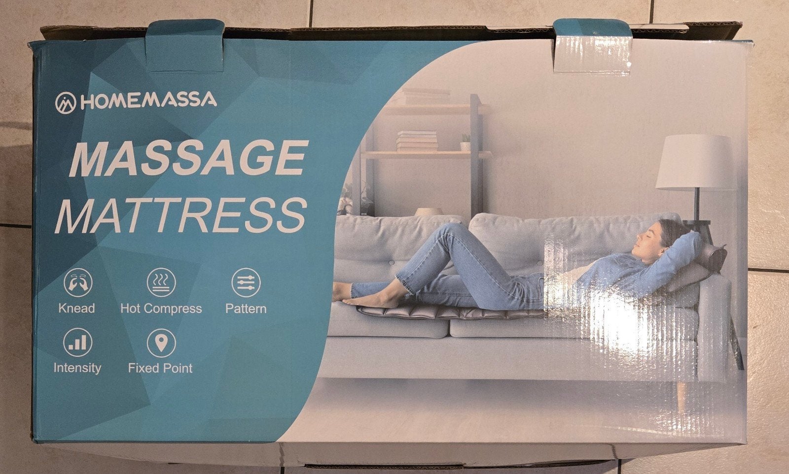 massagematras, Sport en Fitness, Massageproducten, Ophalen, Zo goed als nieuw, Massagestoel of Kussen