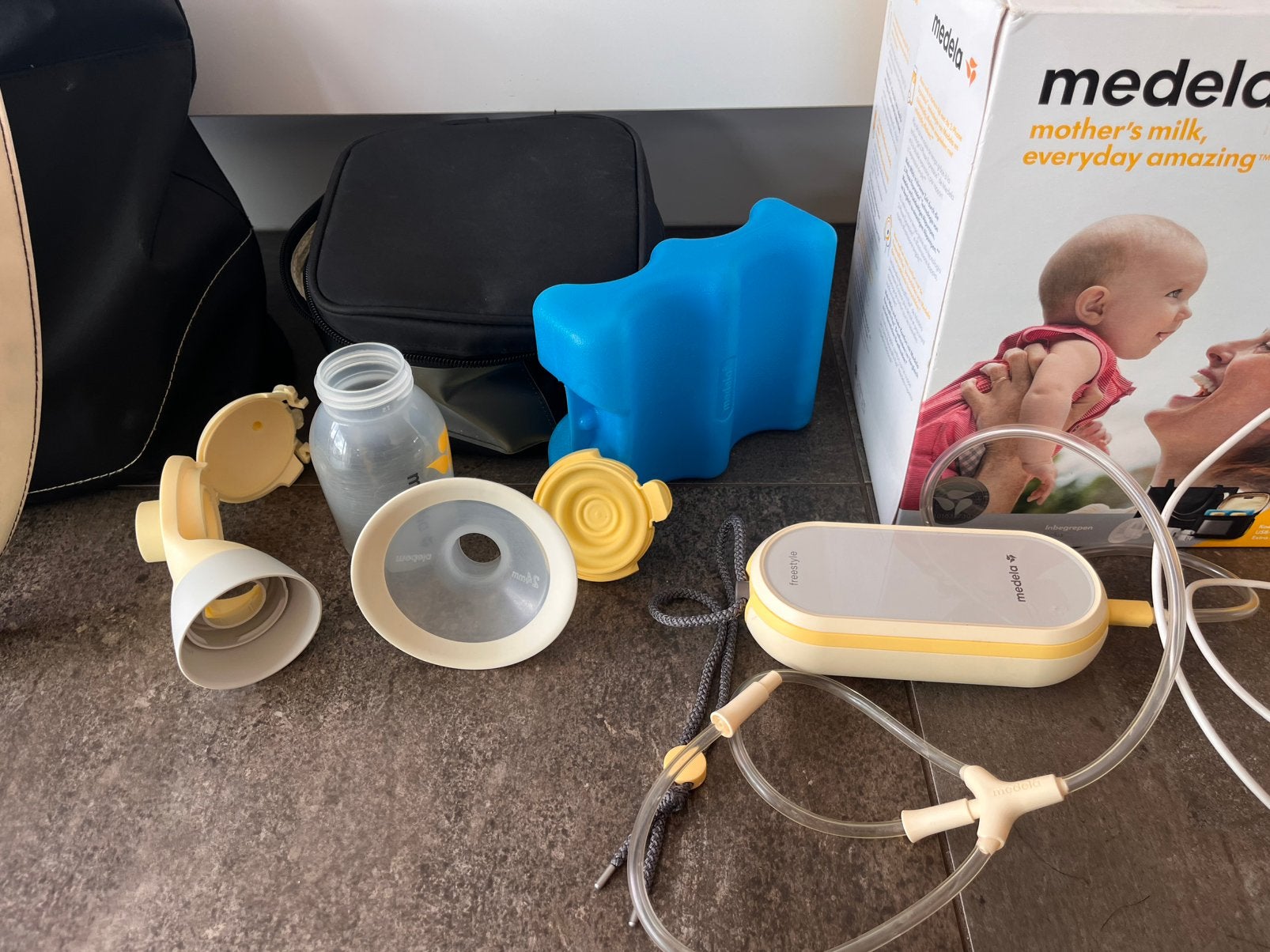 Medela Freestyle Flex 2 fase borstkolf, Ophalen, Zo goed als nieuw, Borstkolf