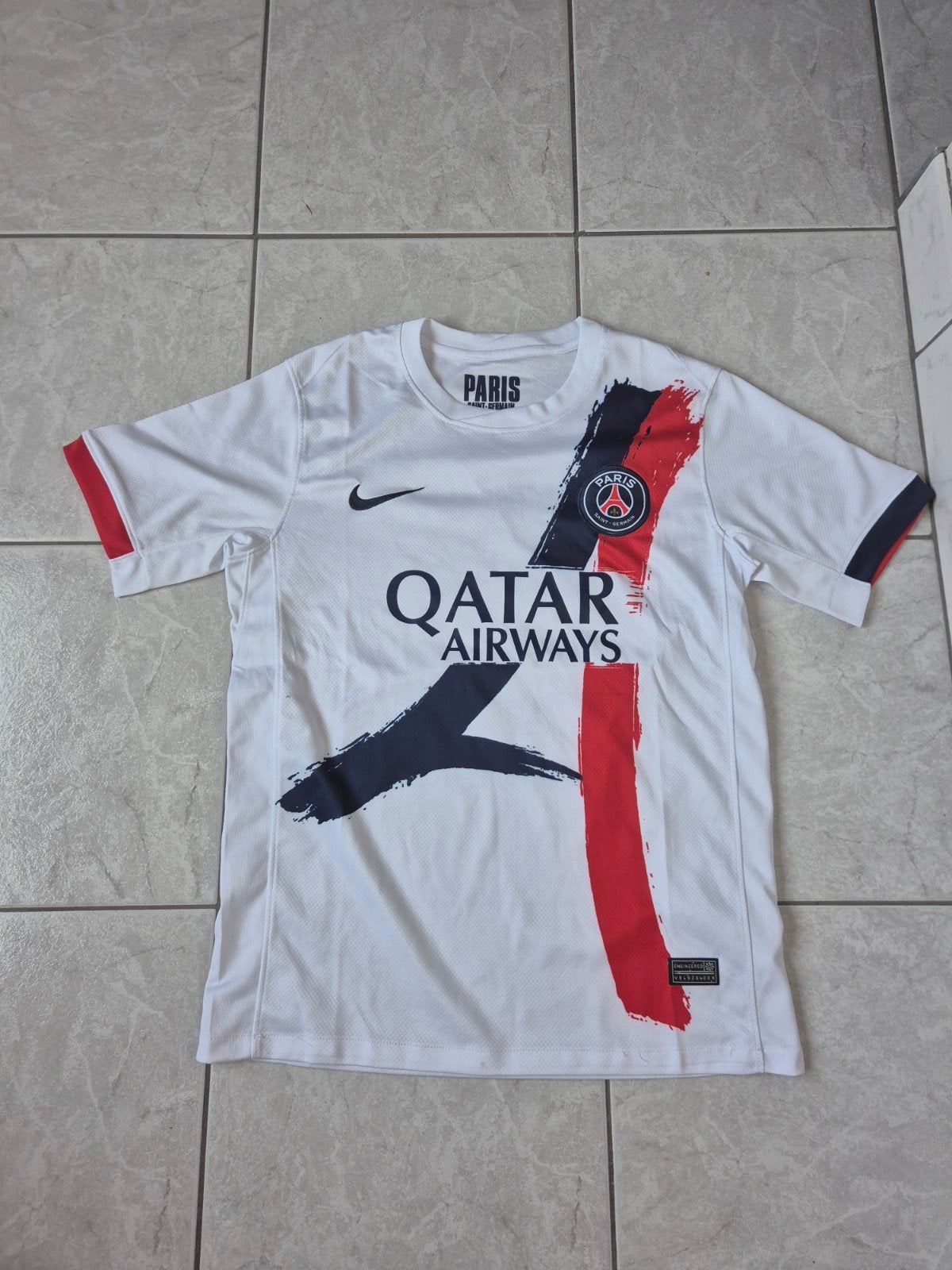 Special voetbaltruitje PSG maat S, Ophalen of Verzenden, Maat 46 (S) of kleiner