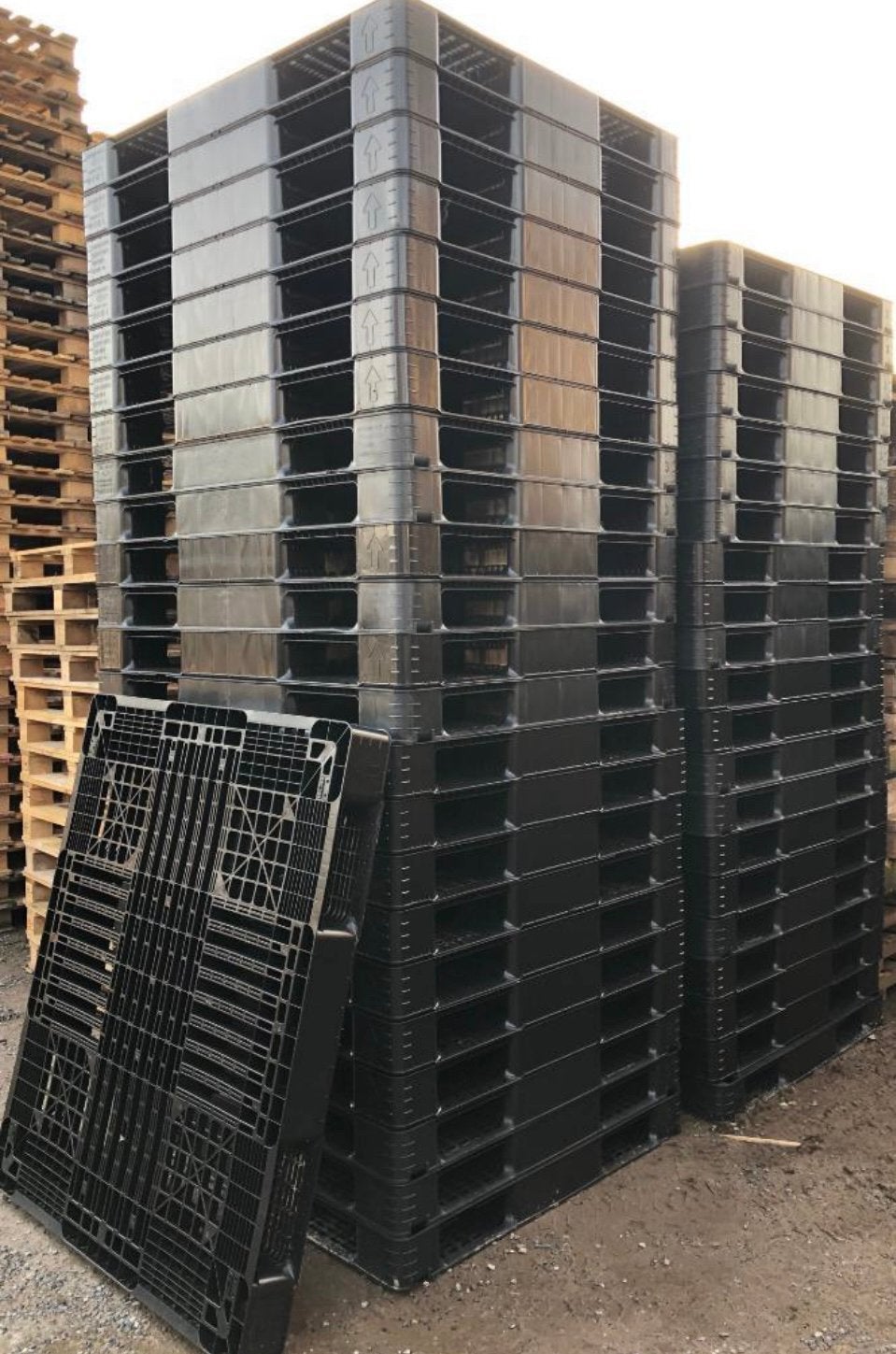 PVC palletten, Doe-het-zelf en Bouw, Hout en Planken, Ophalen, Zo goed als nieuw