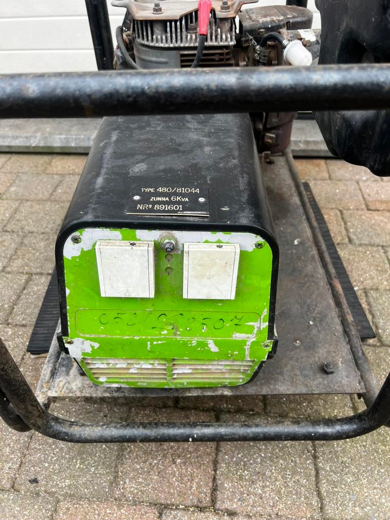 Stroomgenerator, Ophalen, Gebruikt, Benzine