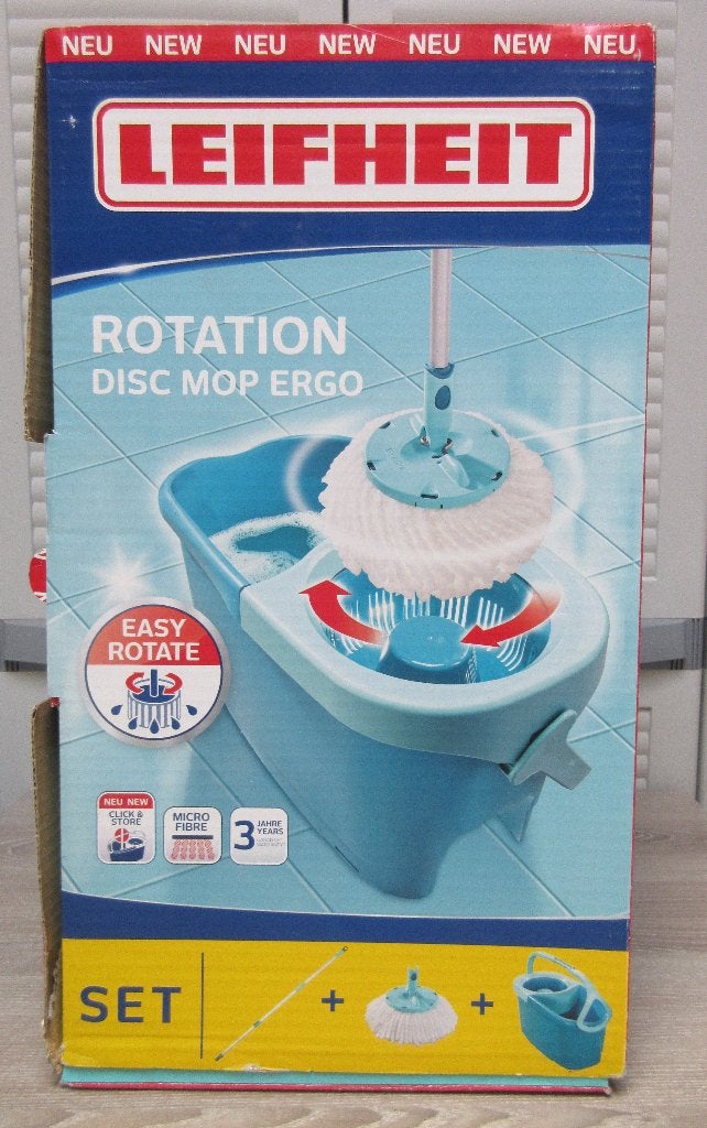 leifheid mopcentrifuge nieuw !!!, Ophalen, Dweilemmer, -bak, of -wagen