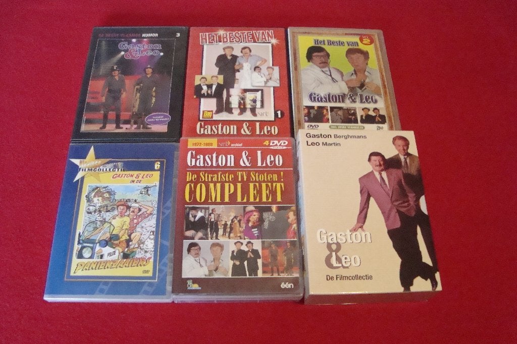 gaston & leo dvd's, Cd's en Dvd's, Ophalen of Verzenden, Komedie
