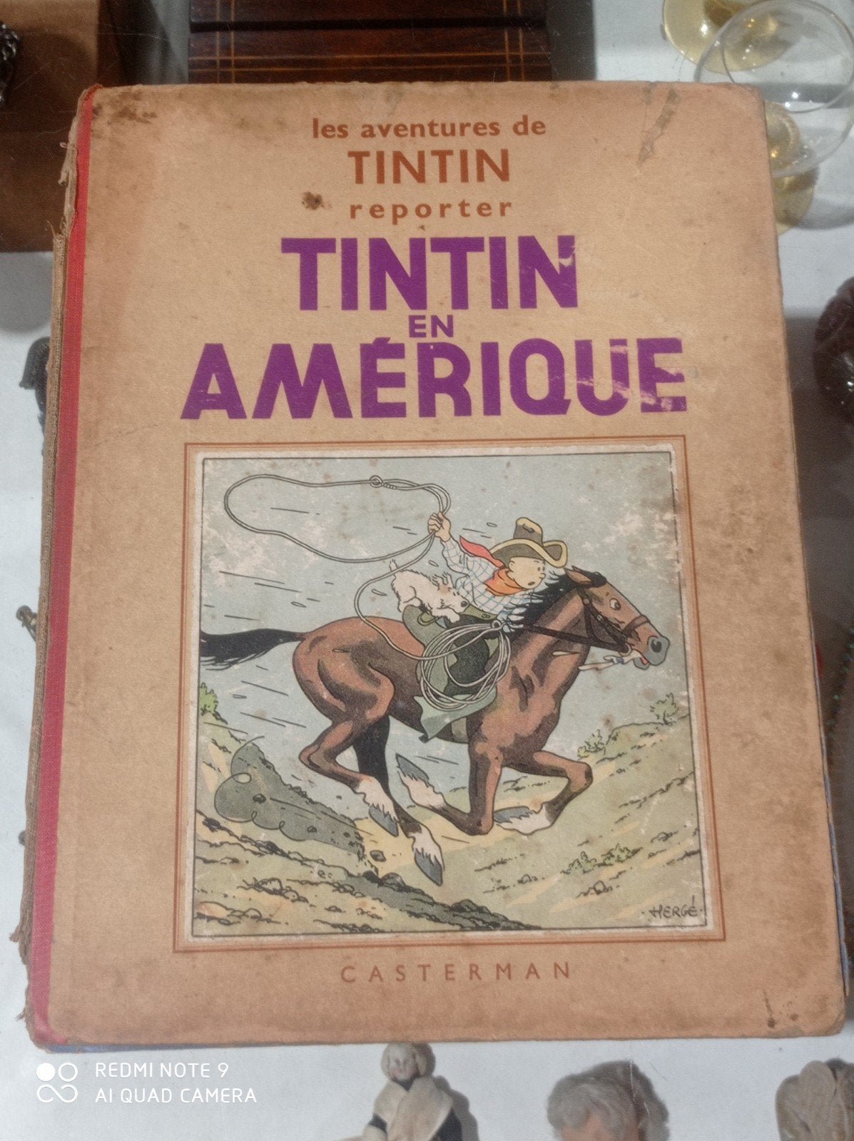BD nb Tintin en Amérique EO, Enlèvement ou Envoi, Une BD, Utilisé, Hergé