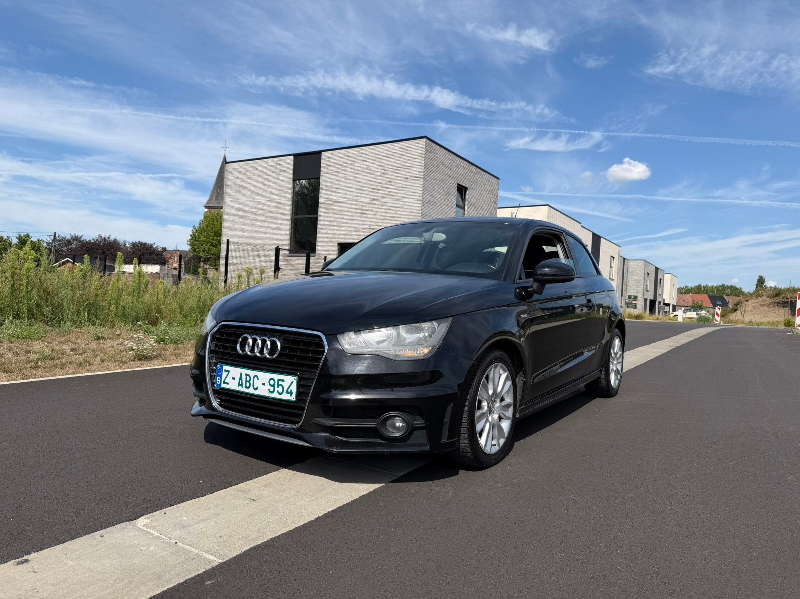 Audi A1 TFSi 2012, Auto's, Voorwielaandrijving, A1, Leder en Stof, Zwart
