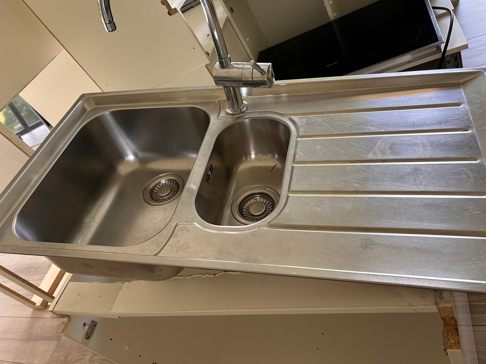 Franke spoelbak inox, Ophalen, Zo goed als nieuw