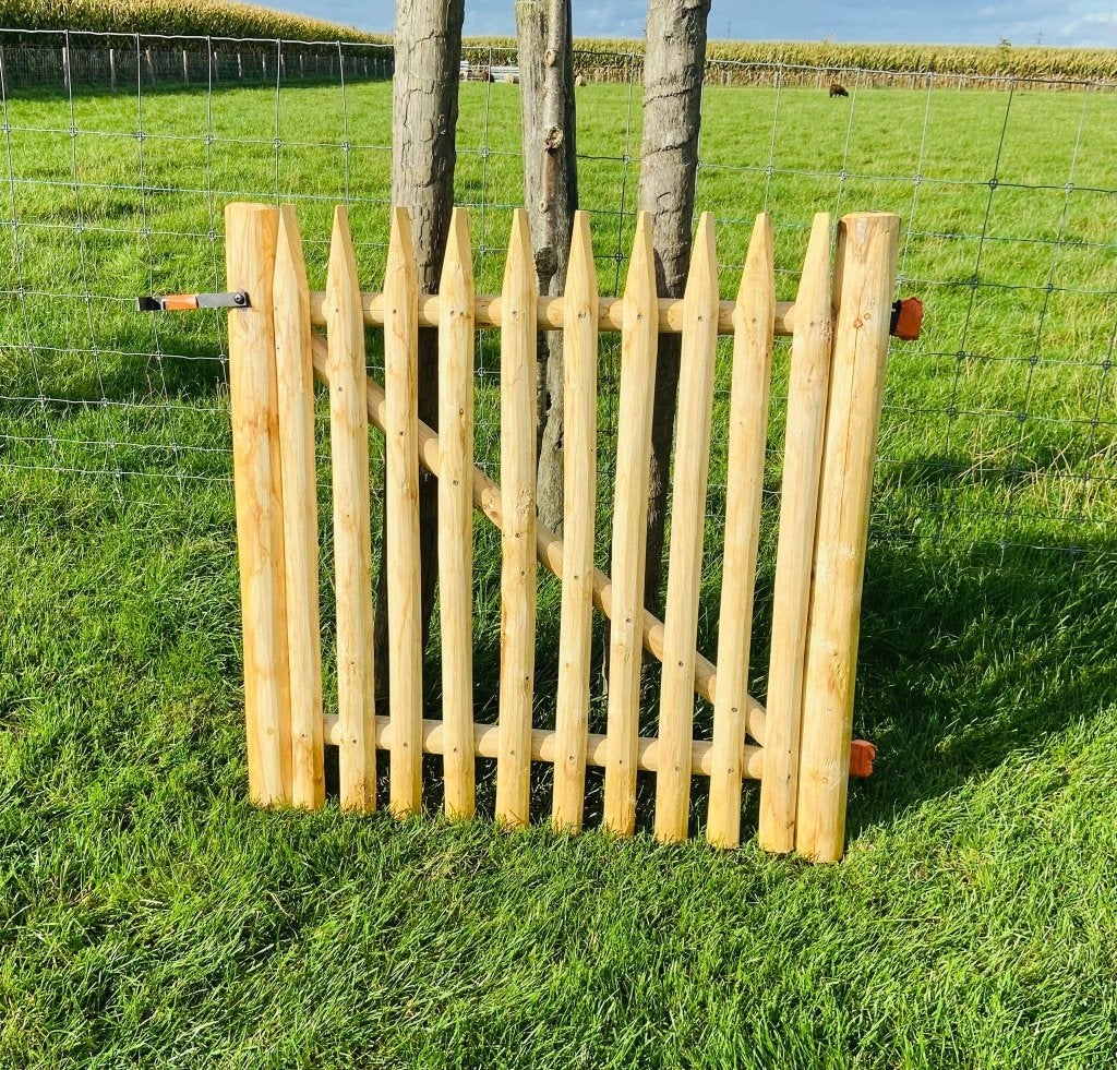 prachtig kastanje hekwerk mooie rechte latjes, Ophalen of Verzenden, Hout, Sierhekwerk