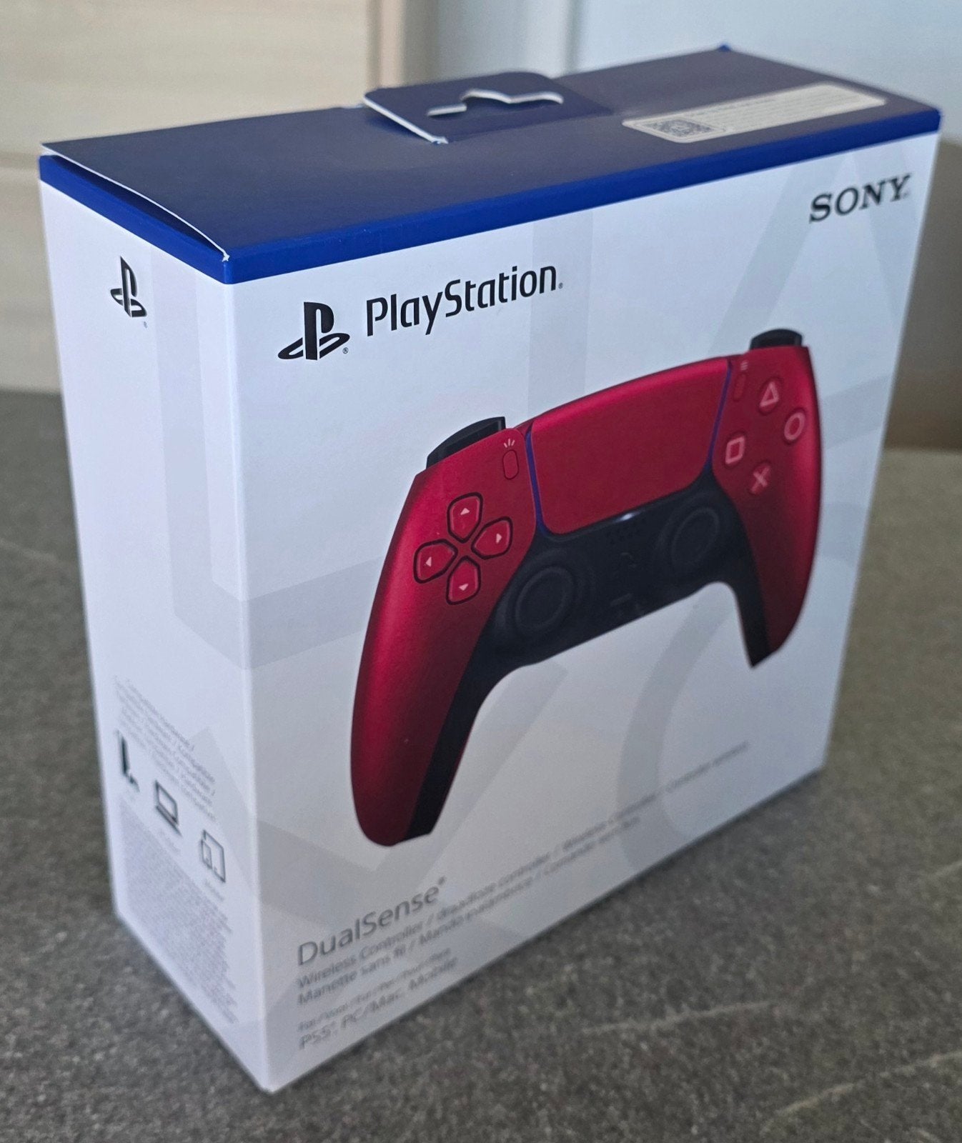 manette ps5 sans-fil Red Volcanic, Consoles de jeu & Jeux vidéo, Consoles de jeu | Sony Consoles | Accessoires, Enlèvement ou Envoi