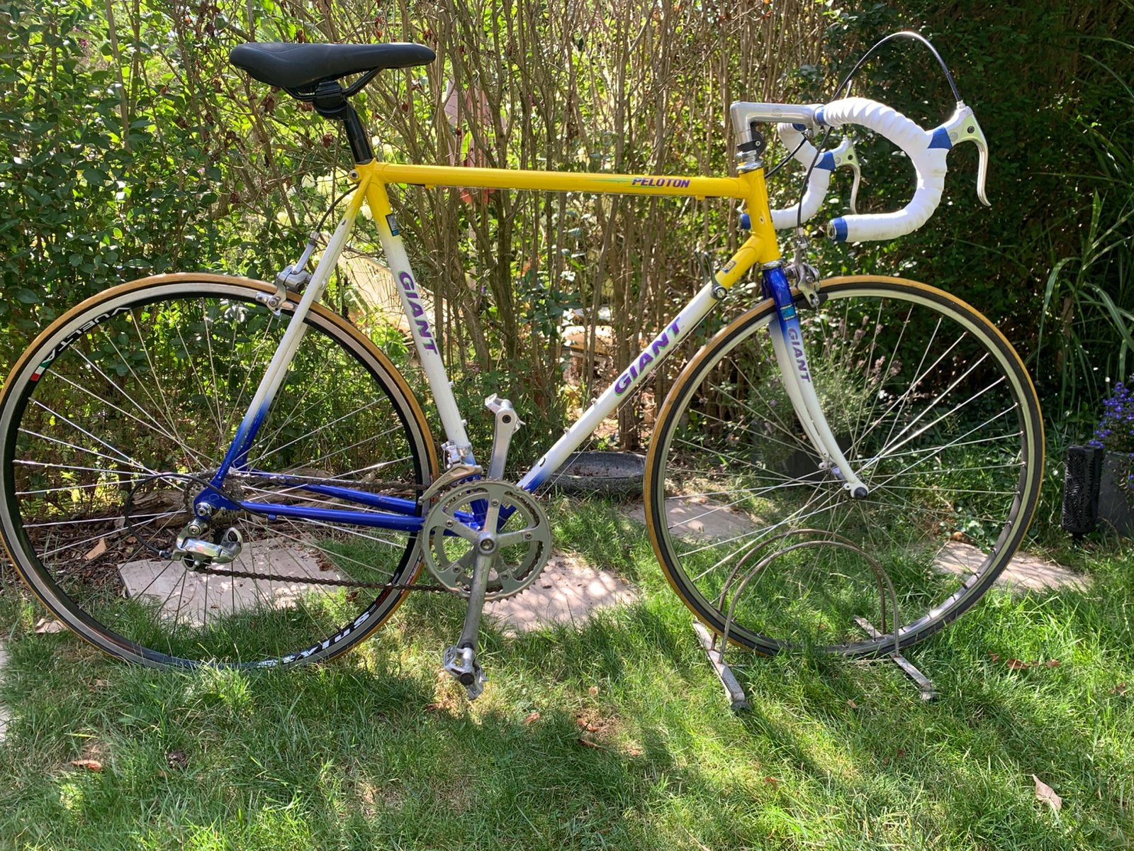 Retro koersfiets, Fietsen en Brommers, Fietsen | Heren | Sportfietsen en Toerfietsen, Zo goed als nieuw, Giant, Ophalen