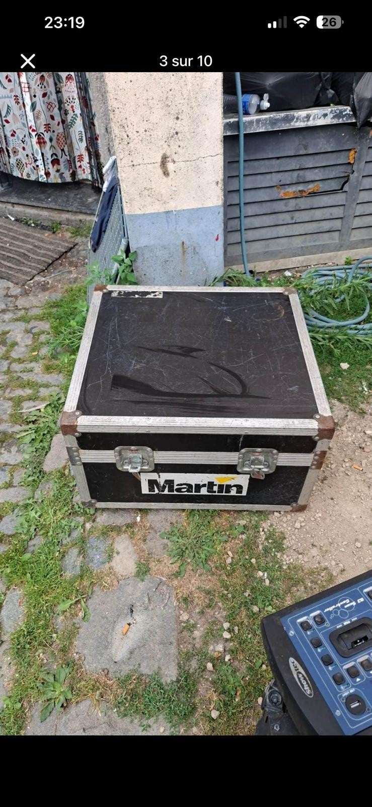 Robuuste flightcase voor DJ/Sono-apparatuur, Muziek en Instrumenten, Ophalen, Gebruikt, Speaker of Versterker, Flightcase