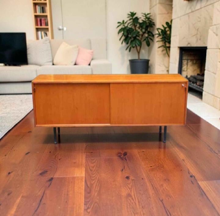 Sideboard Vintage Dressoir Florence Knoll 1950's, Antiquités & Art, Antiquités | Meubles | Tables, Enlèvement