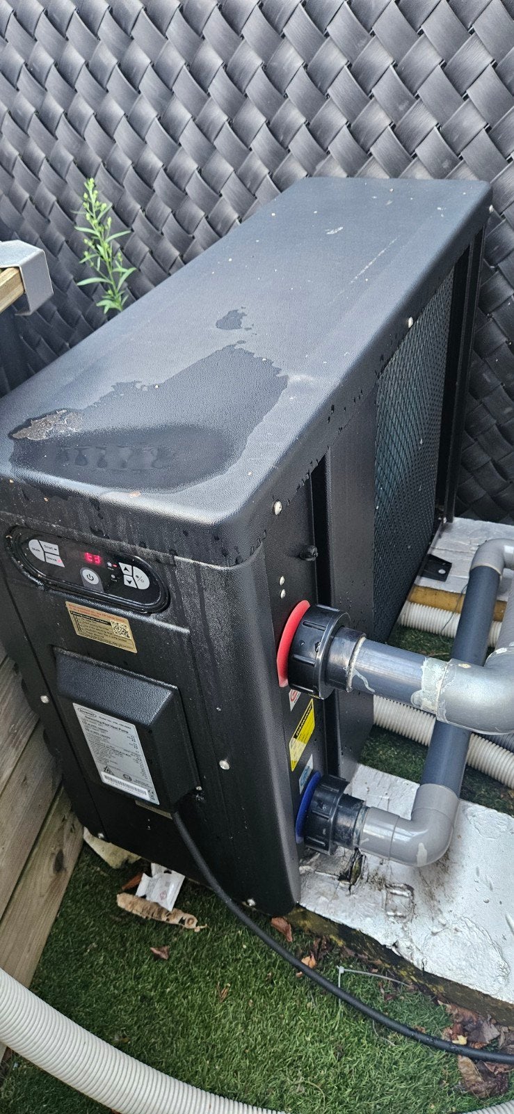 warmte pomp zwembad, Ophalen, Zo goed als nieuw