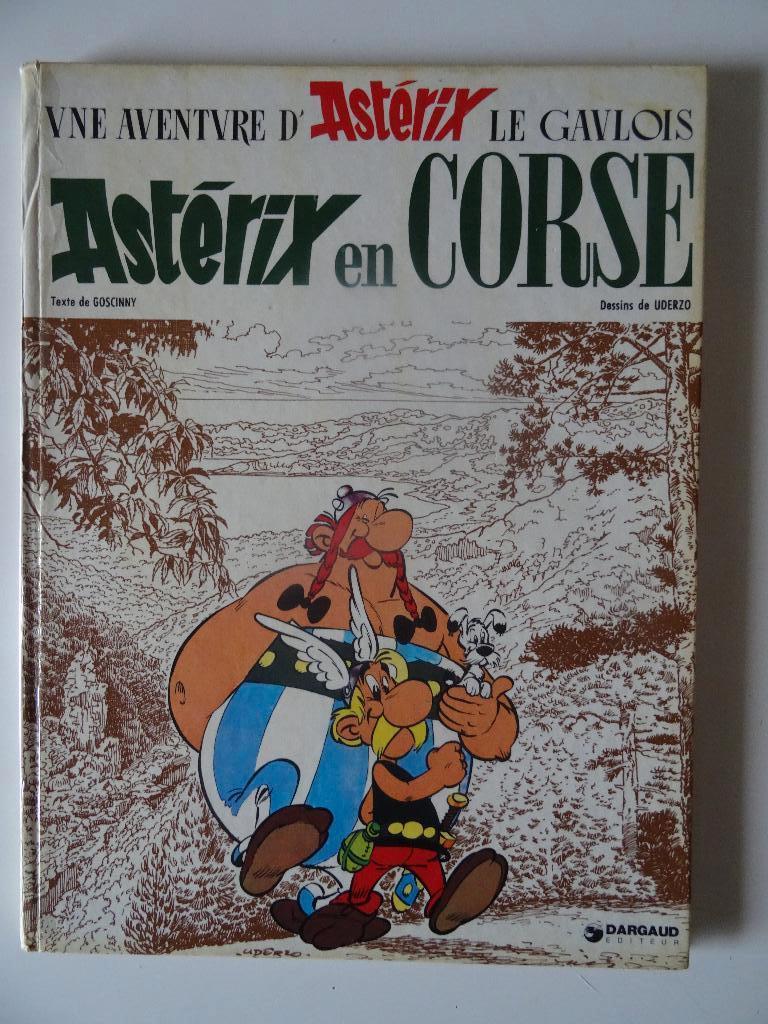 Asterix T 20 Astérix op Corsica EO The Lombard 1973, Gelezen, Eén stripboek, Ophalen of Verzenden, Goscinny & Uderzo