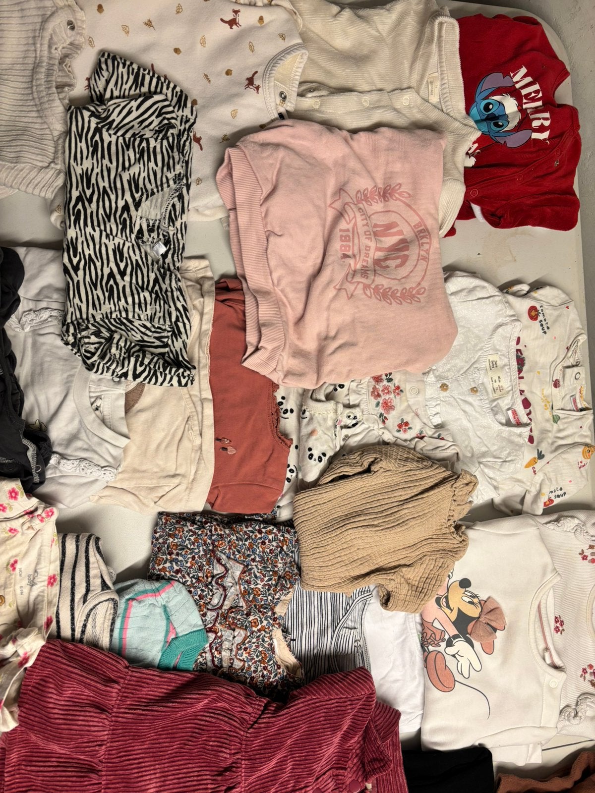 Babykleding Meisje maat 74 (47 stuks kleding), Kinderen en Baby's, Ophalen, Zo goed als nieuw, Maat 74