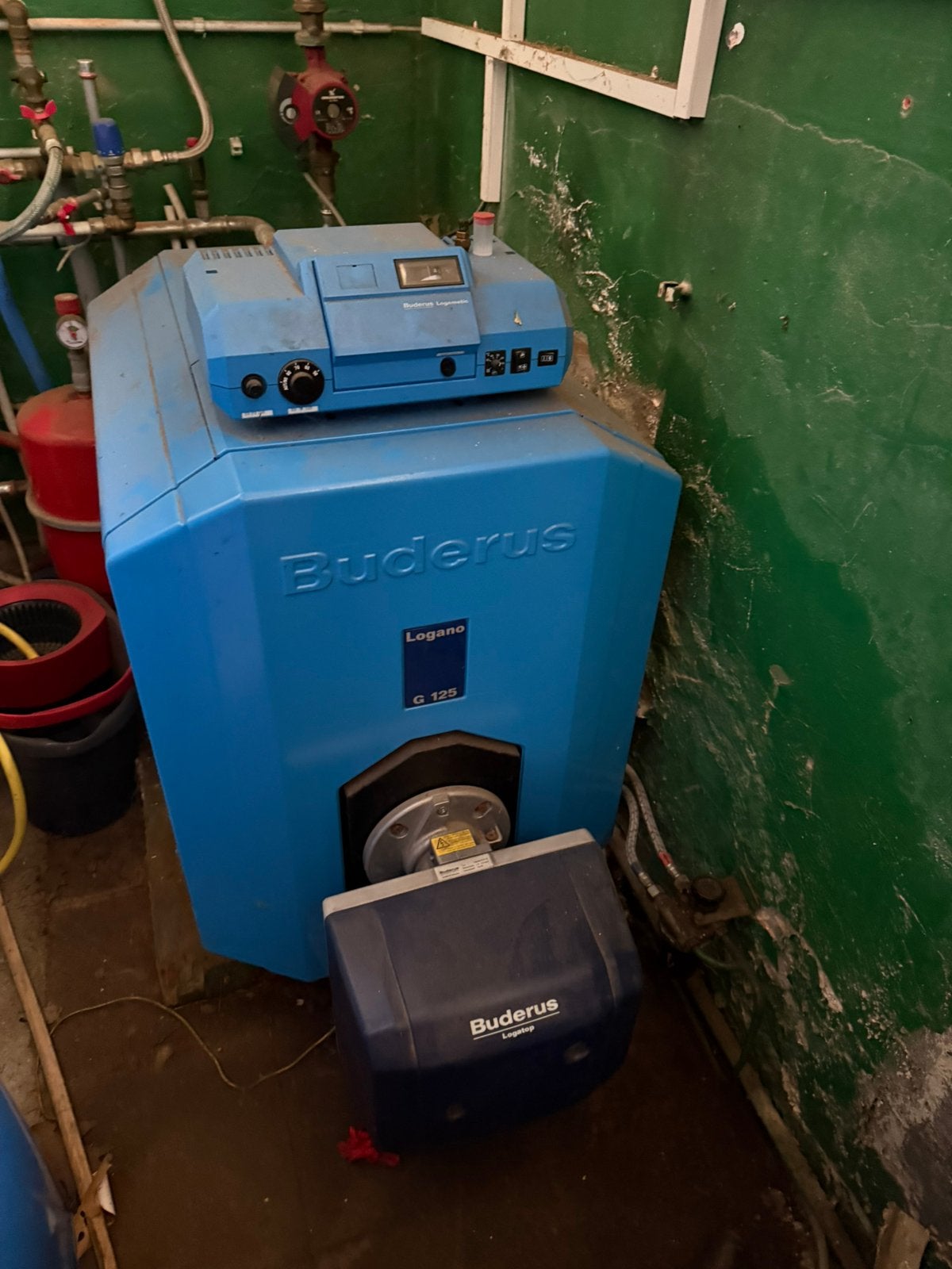 Buderus ketel en boiler, Enlèvement, Comme neuf, Boiler