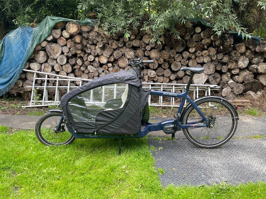 Larry vs Harry Bullitt steps 6100 elektrische Bakfiets, Ophalen of Verzenden, Zo goed als nieuw, Huif
