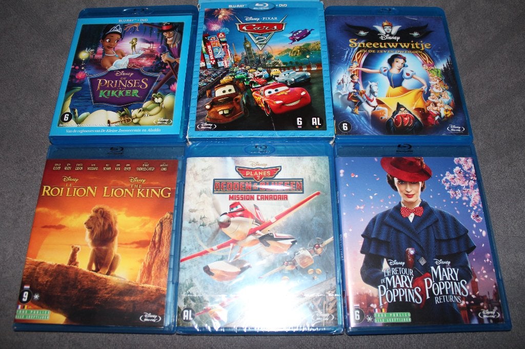 Blu-ray Disney 5 euro per stuk, CD & DVD, Enlèvement ou Envoi, Film, Néerlandais, Néerlandais