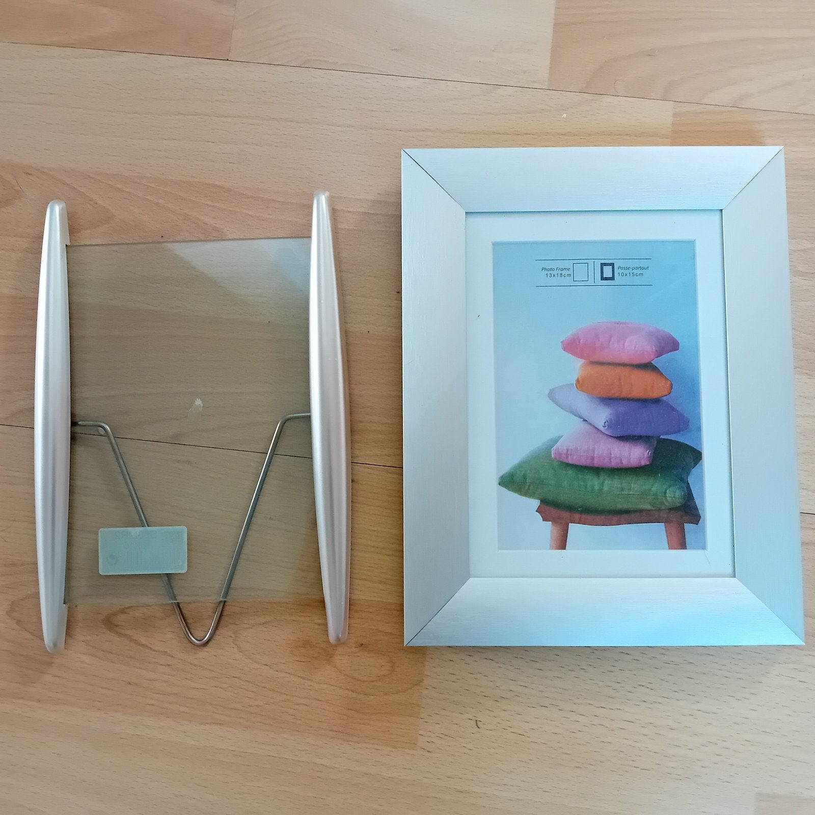 Lot de 2 cadres photo 13/18, Maison & Meubles, Enlèvement, Bois