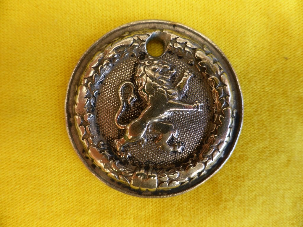 Dienstpenning Politie AUDERGHEM., Collections, Enlèvement ou Envoi, Gendarmerie, Ruban, Médaille ou Ailes