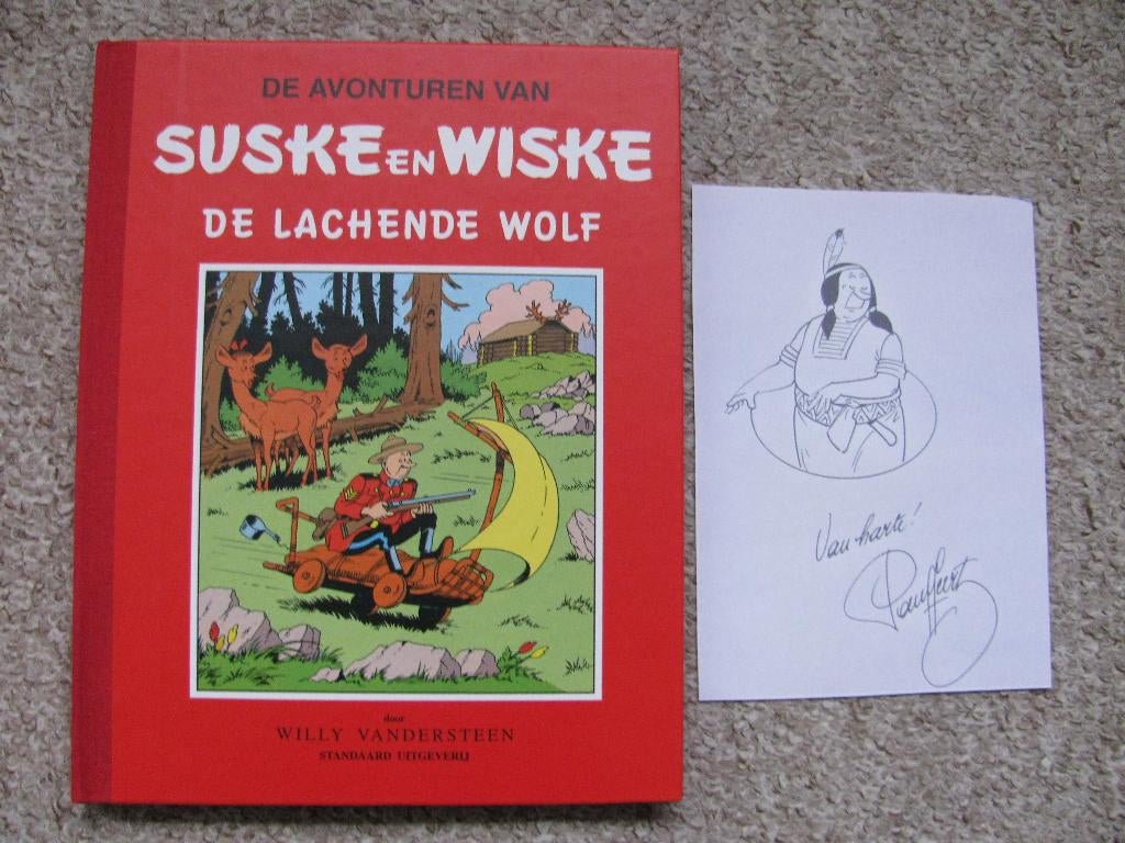 Suske en Wiske 21 - De Lachende Wolf -Klassiek +tek P Geerts, Willy Vandersteen, Eén stripboek, Nieuw, Ophalen of Verzenden