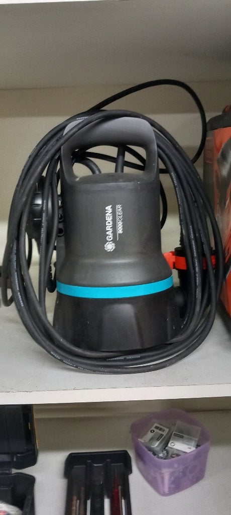 Dompelpomp Gardena, Jardin & Terrasse, Enlèvement, Comme neuf, Batterie, Pompe à eaux claires
