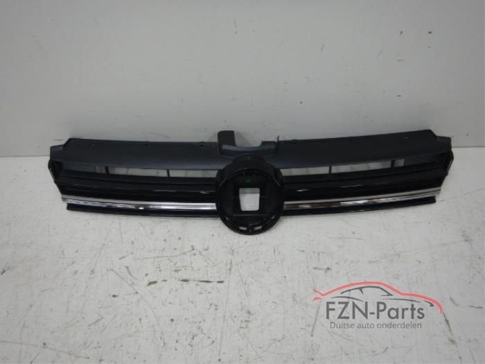 VW Golf 7 Facelift grille Chrome Hoogglans Zwart ACC, Enlèvement ou Envoi, Utilisé
