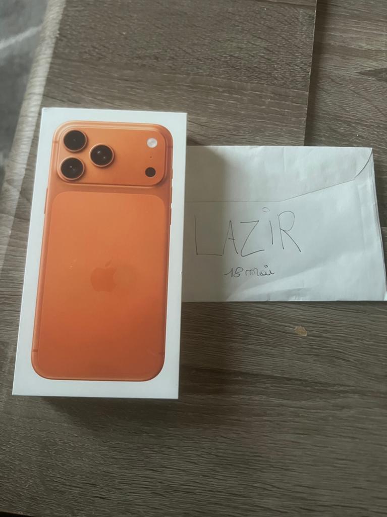 Apple iphone 17 pro max neuf sous blister, Telecommunicatie, Mobiele telefoons | Apple iPhone, Nieuw, Overige modellen, Ophalen