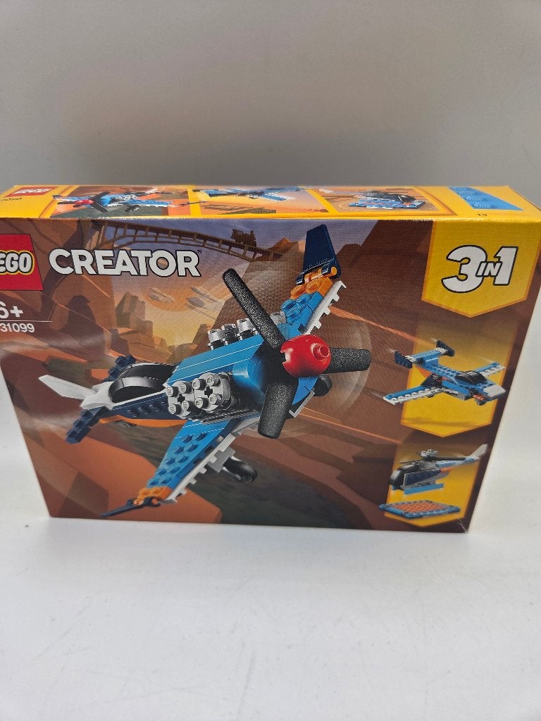 Avion à hélices Lego Creator 31099, Neuf, Enlèvement ou Envoi, Lego, Ensemble complet