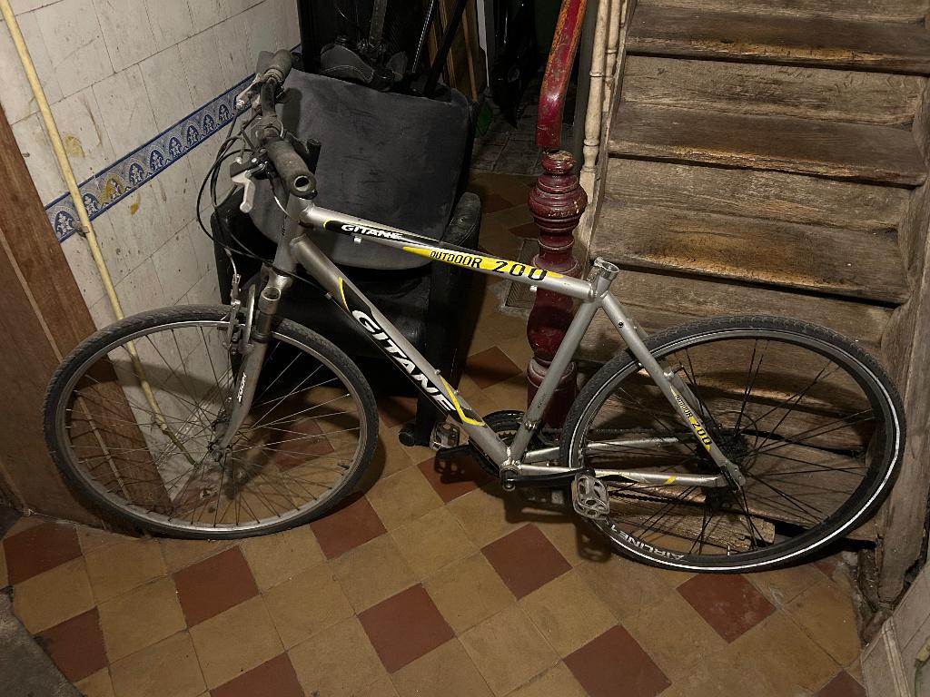 A vendre vélos à restaurer, Ophalen, Gebruikt, Staal, Heren