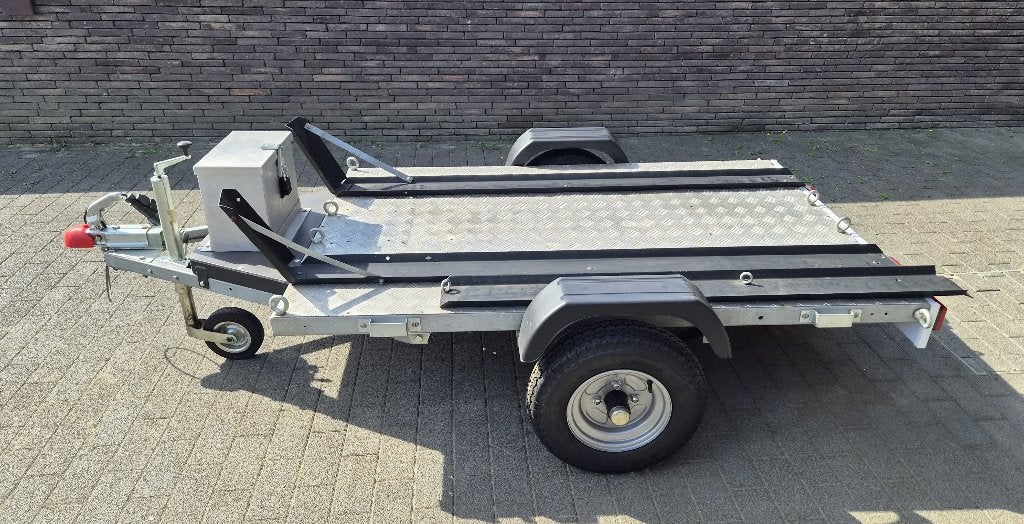 Moto-aanhangwagen voor 2 motoren, Ophalen, Gebruikt