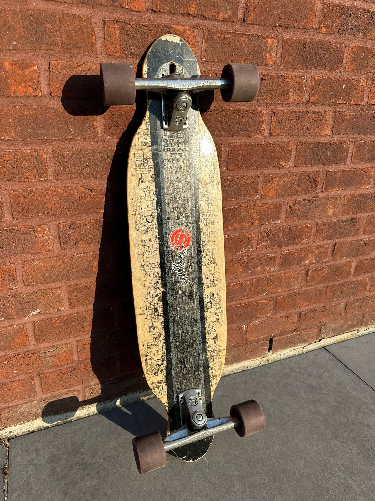 Original Longboard Apex 37, Enlèvement, Utilisé, Skateboard, Longboard