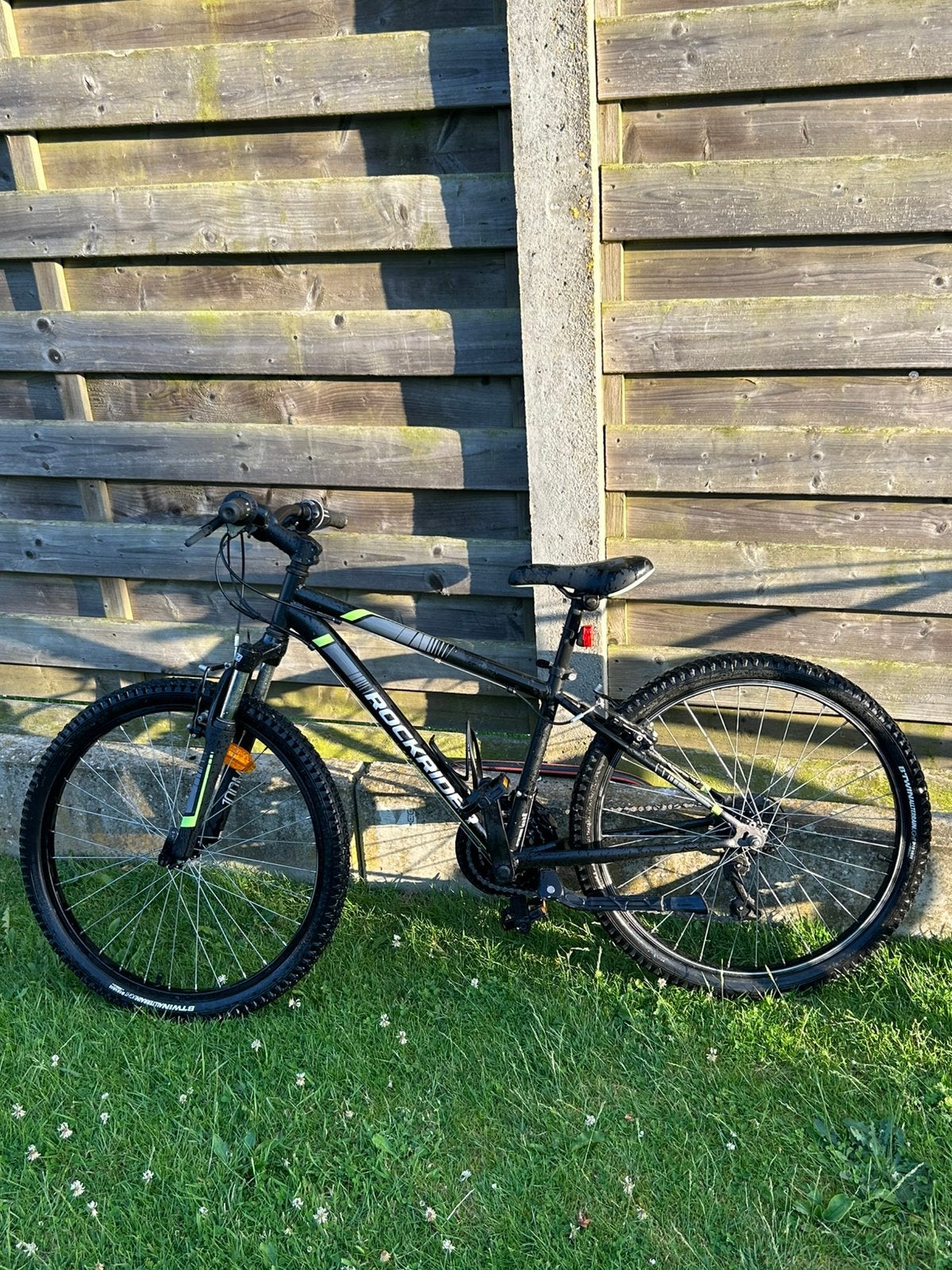 Fiets Rockrider te koop, Fietsen en Brommers, Fietsen | Crossfietsen en BMX, Ophalen, Gebruikt, Velgrem, 24 inch of meer