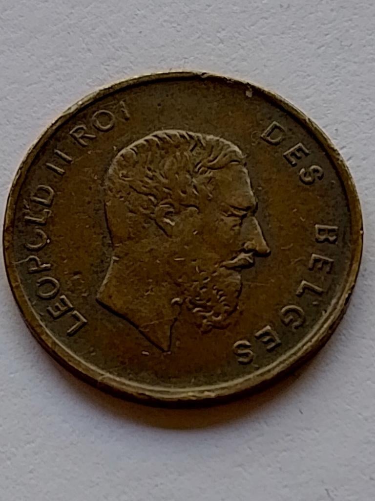 Monnaie/ médaille Léopold 2 de Belgique, Timbres & Monnaies, Enlèvement