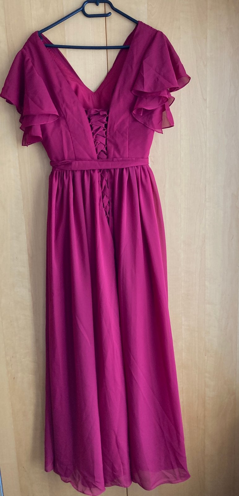 Prachtige bordeaux galakleed L/XL, Kleding | Dames, Ophalen, Galajurk, Overige kleuren, Maat 42/44 (L)