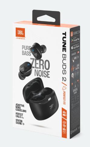 JBL Tune Buds 2 - Noise Cancelling Oordopjes, Ophalen, In gehoorgang (in-ear), Nieuw, JBL