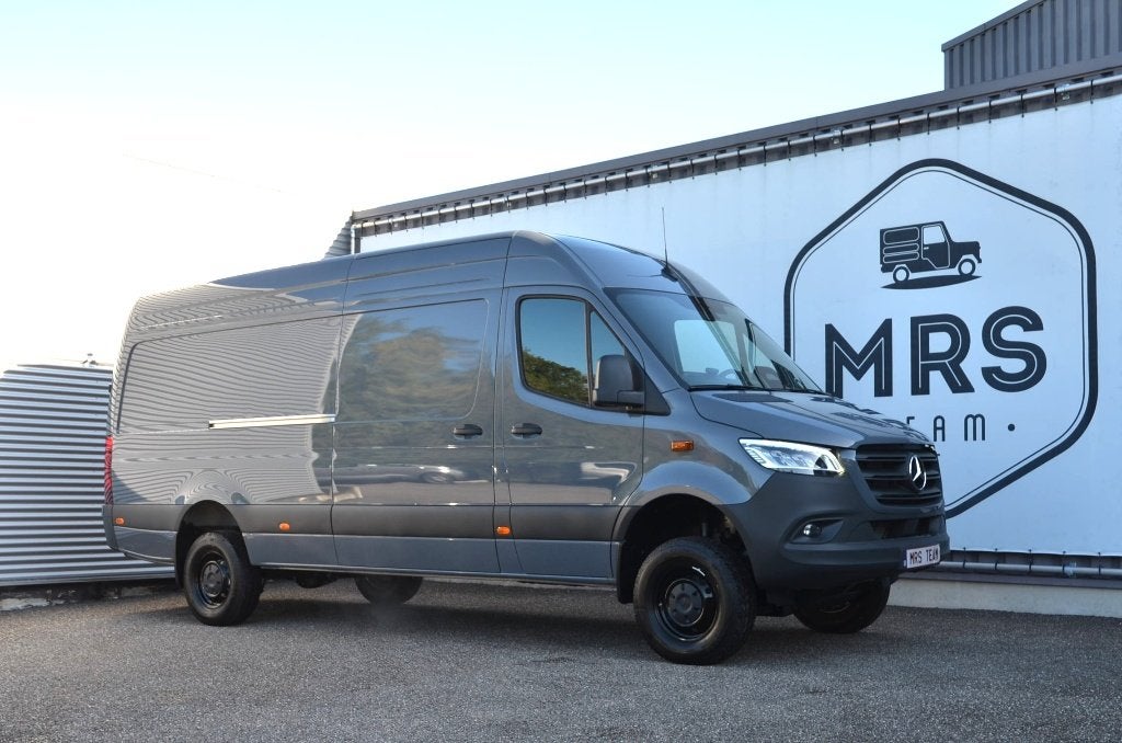 Mercedes Sprinter 319CDI- 4x4- L3H2- Camera-Nieuw- 54990+BTW, Auto's, Automaat, Stof, Euro 6, Mercedes-Benz