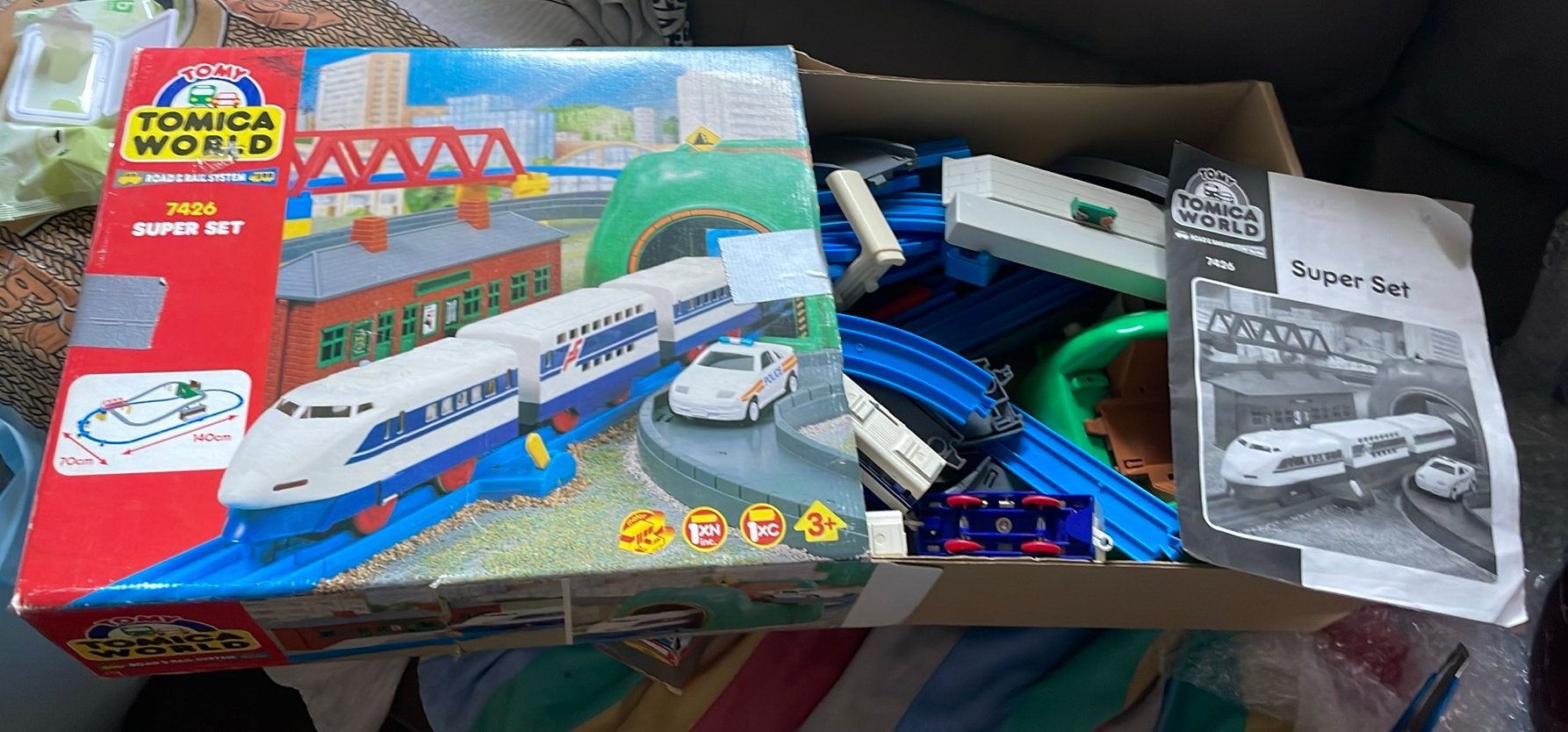 Tomica world treinset, Ophalen, Gebruikt