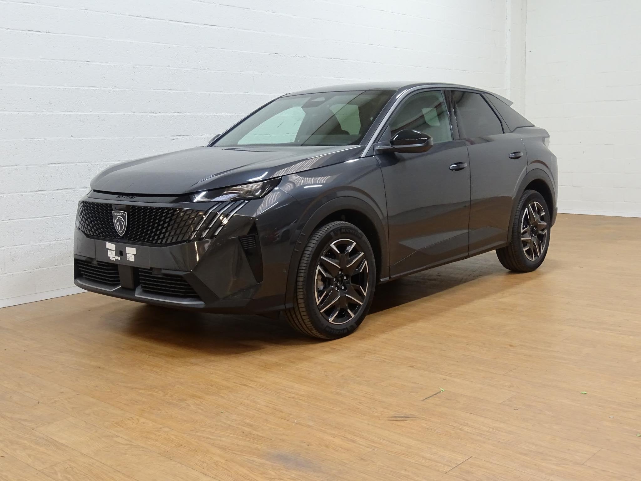 Peugeot 3008 1.2 HYBRID 145 e-DSC6 Allure, Auto's, Stof, Gebruikt, Zwart, 136 pk