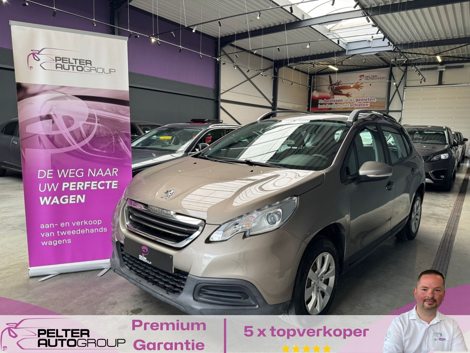 Peugeot 2008 1.2 PureTech 52.000km 1ste Eig. Trekhaak, Autos, 0 kg, Euro 5, Achat, Entreprise