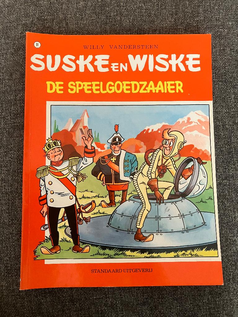 Suske en Wiske - 91 - De speelgoedzaaier, Boeken, Eén stripboek, Ophalen of Verzenden, Gelezen