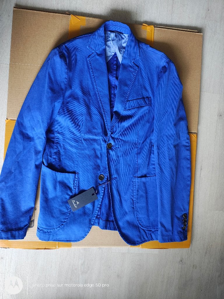 Blouson jacket homme Barbuti T. 48 neuf, Enlèvement ou Envoi, Neuf