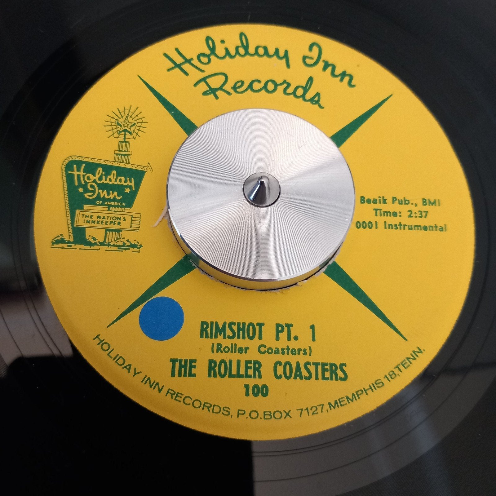 THE ROLLER COASTERS.  RIMSHOT PT1. POPCORN USA 45T, Enlèvement ou Envoi