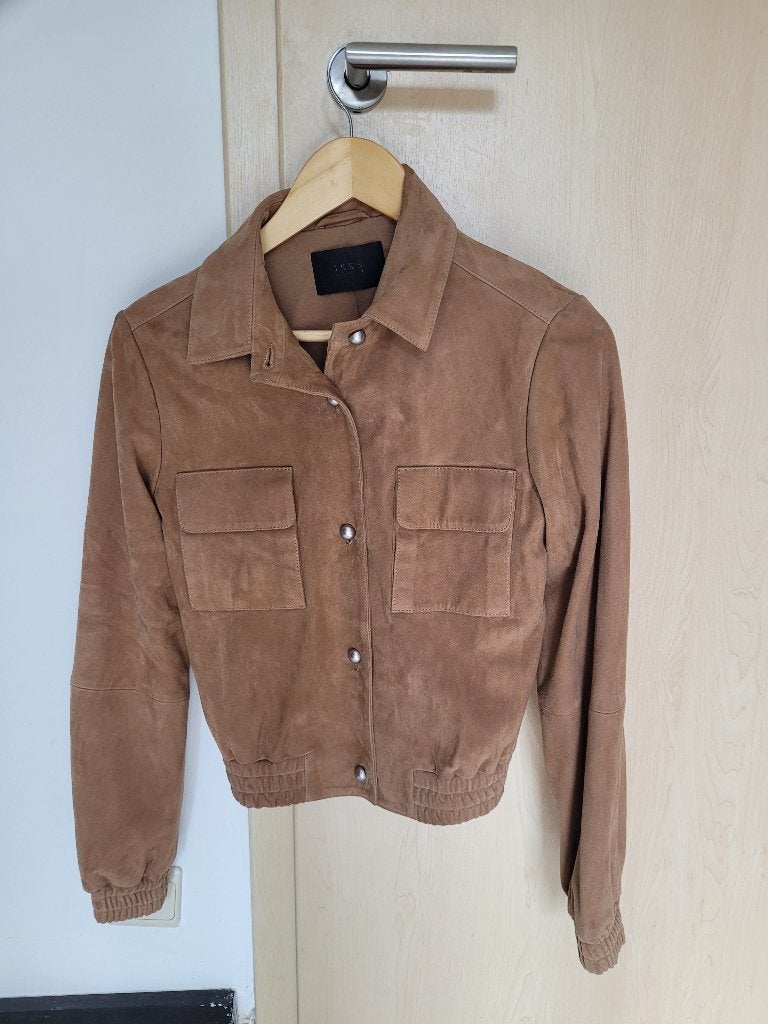 Veste en daim IKKS taille S, Ophalen, IKKS, Beige, Zo goed als nieuw