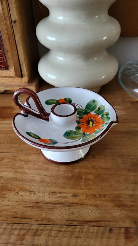 Prachtige vintage kandelaar, Ophalen of Verzenden