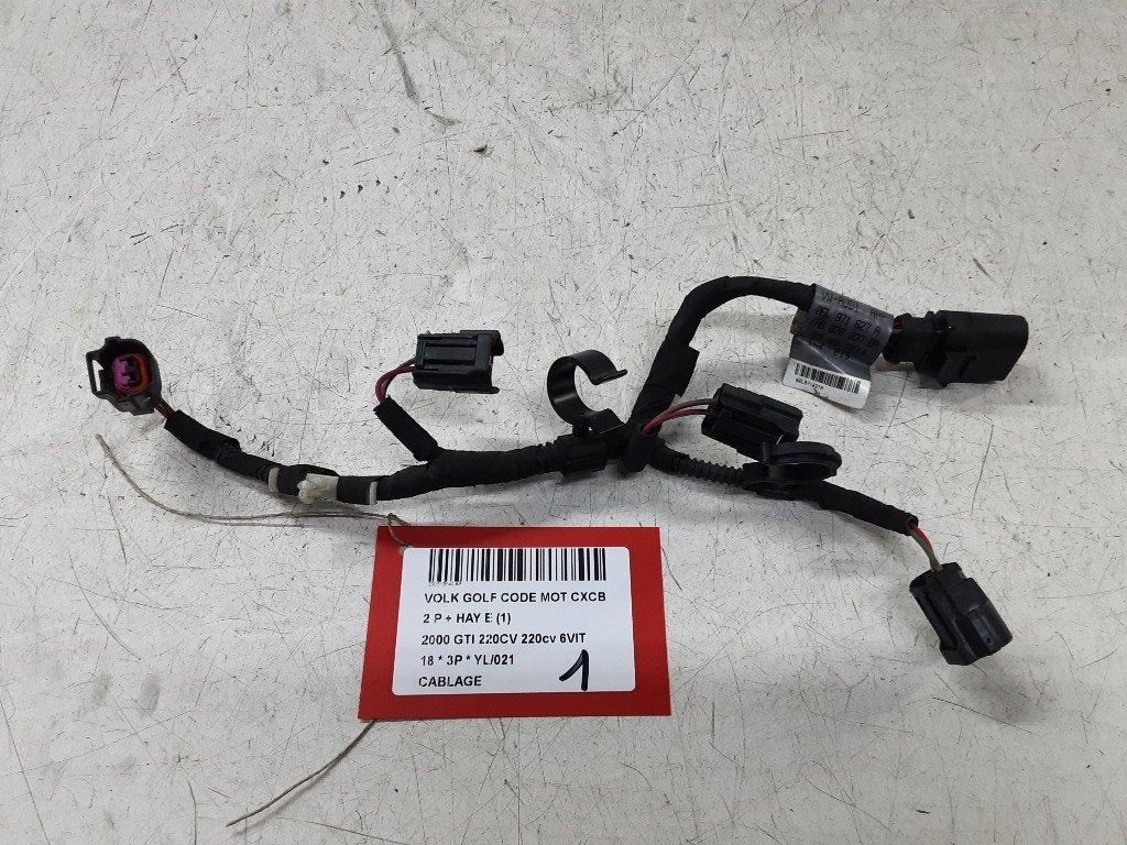 FAISCEAU DE CÂBLAGE DIVERS Golf VII (AUA) (06L971627A), Autos : Pièces & Accessoires, Volkswagen, Mevr. I. Hauben, Utilisé, Rue de l'Espoir 34 34
4030  GRIVEGNÉE, BE